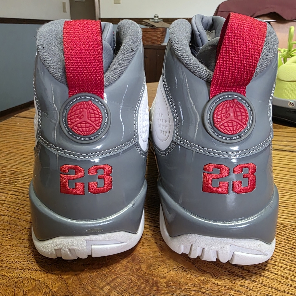 Jordan 9 Fire Red, Size 10.5, Like New! - Picture 2 of 6